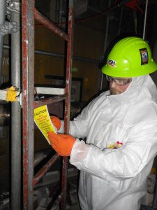 American Safety & Health employee overseeing the Nuclear industry